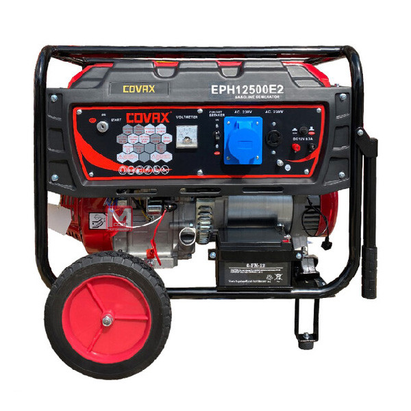 موتور برق کواکس مدل EPH12500E2 ظرفیت ۸.۵ کیلووات بنزینی تک فاز